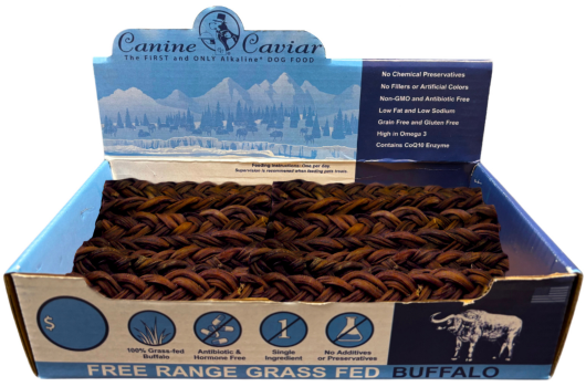 Canine Caviar Water Buffalo Bully Sticks – Braided