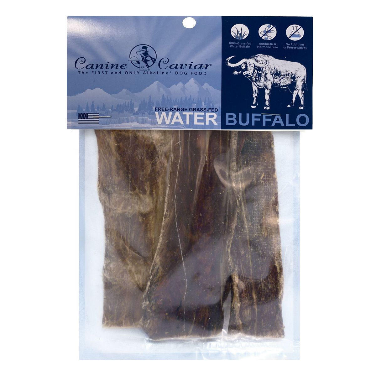 Canine Caviar Water Buffalo Jerky