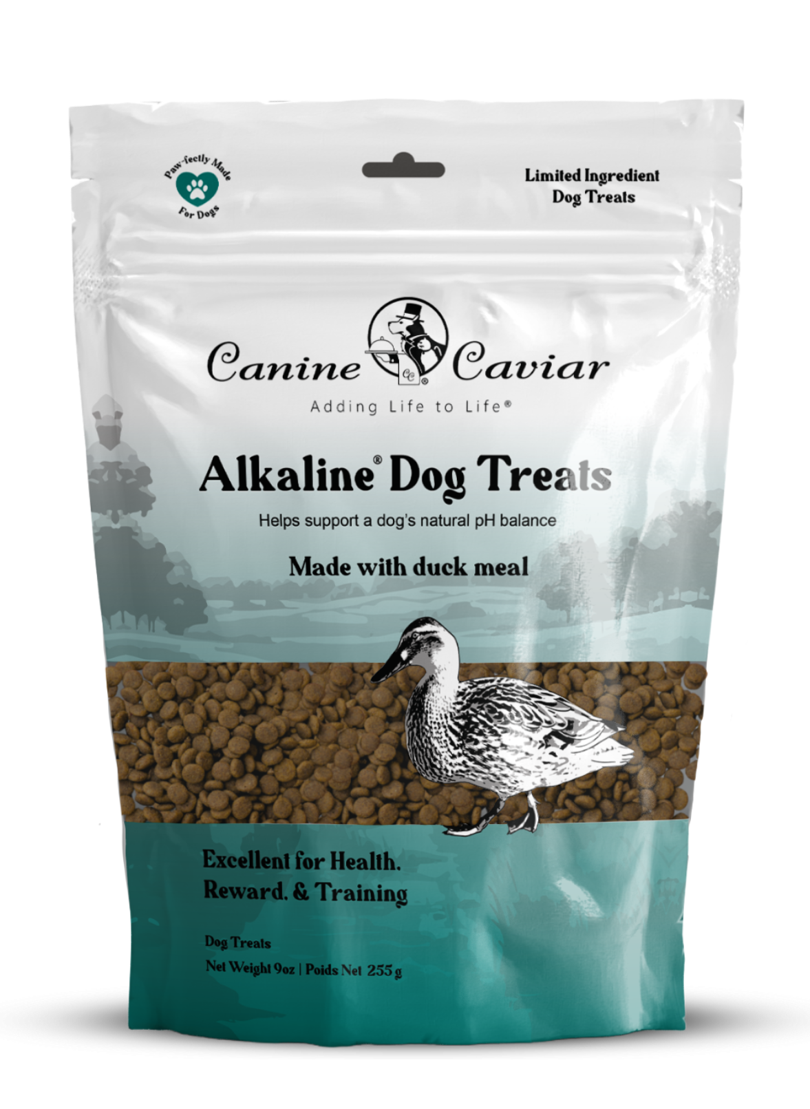 Canine Caviar Alkaline Treats – Duck