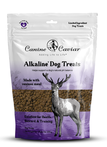 Canine Caviar Alkaline Treats – Venison