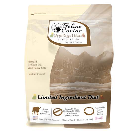 Canine Caviar Open Range Holistic Grain Free Cat Entrée