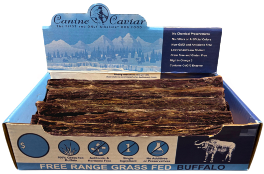 Canine Caviar Water Buffalo Jerky