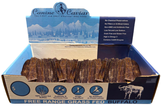 Canine Caviar Water Buffalo Jerky
