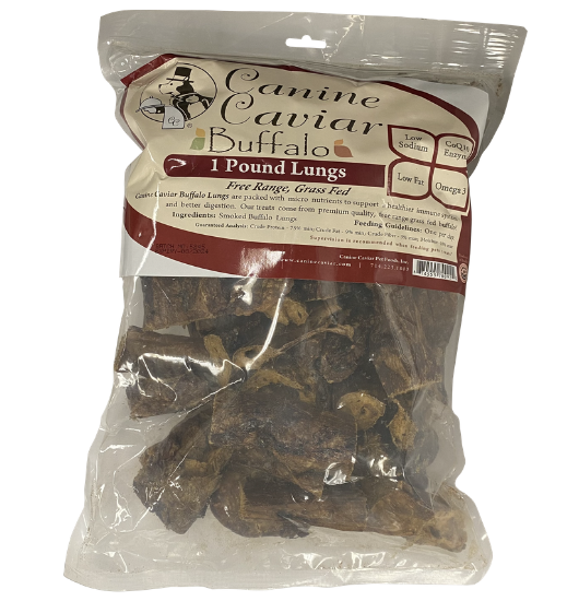 Canine Caviar Water Buffalo Lungs