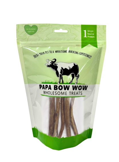 Papa Bow Wow – Water Buffalo Bully Sticks 6"