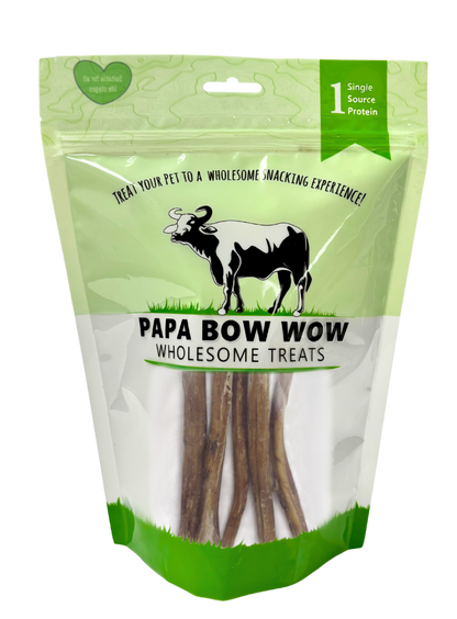 Papa Bow Wow – Water Buffalo Bully Sticks – Braided 6″