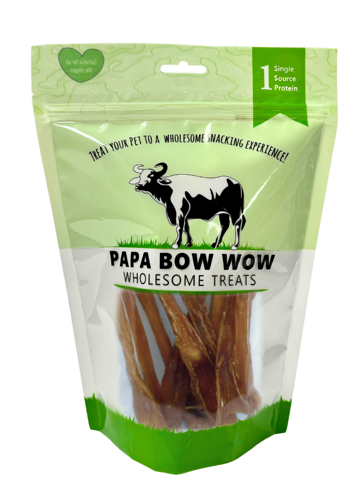 Papa Bow Wow – Water Buffalo Tendon 6"
